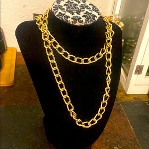 Gold necklace